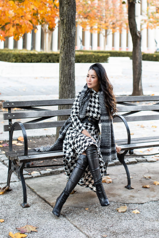 Mixing Prints – Houndstooth for Winter