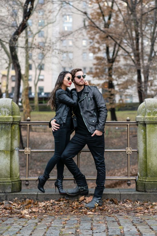 Timeless Classics, Twinning with Him in Leather Jackets